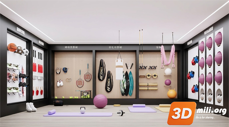 Fitness Equipment Skp Files